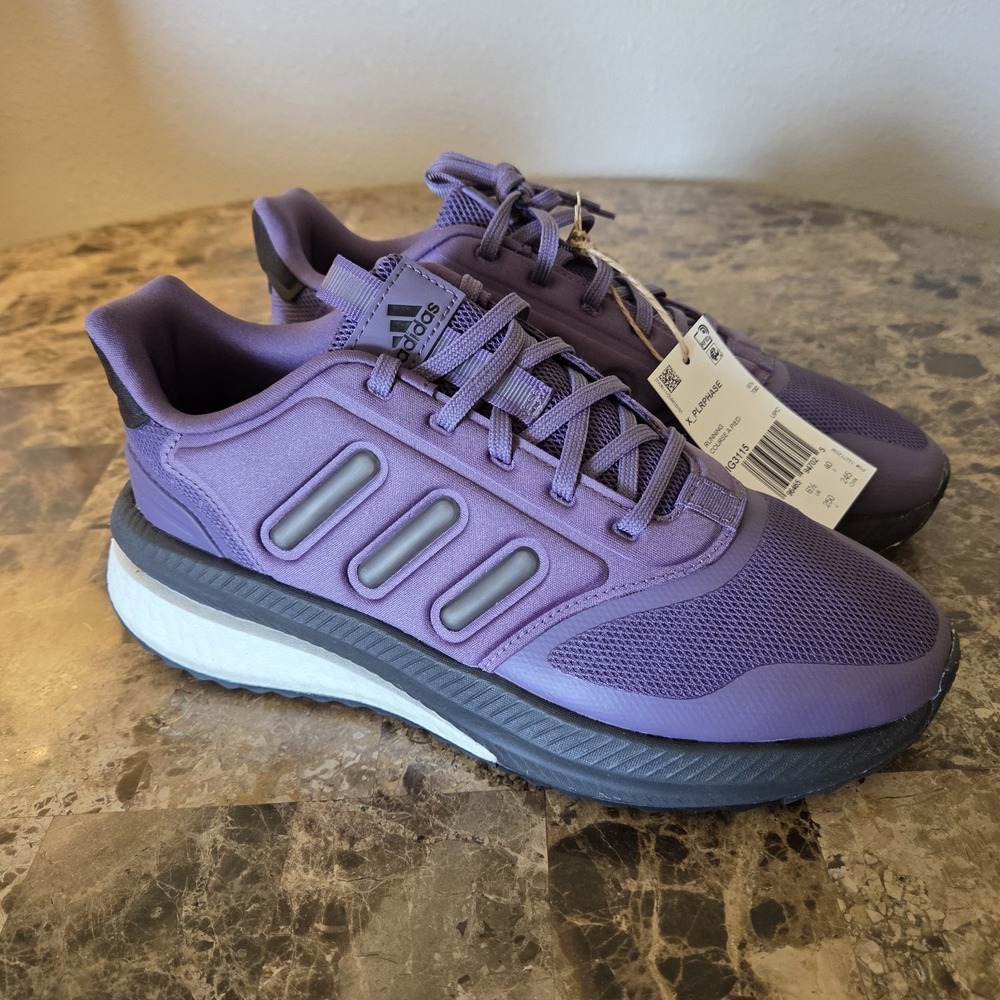 Adidas sz 8 women's X_PLR Phase running shoes purple athletic active casual